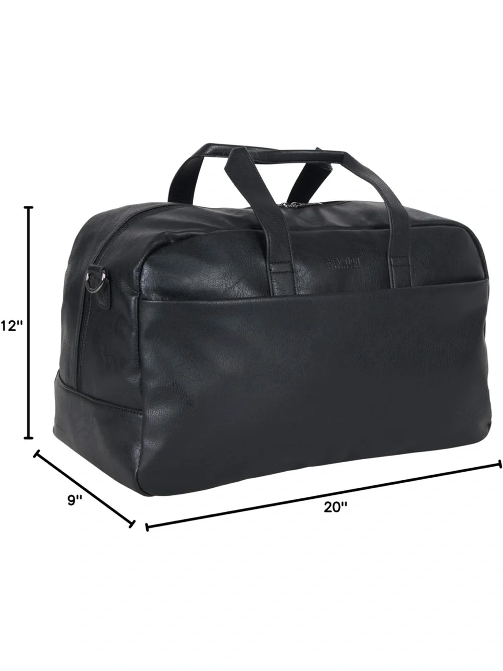 Kenneth Cole Reaction “Port Stanley”Leather Duffle Bag